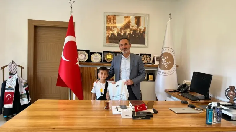 Yozgatlı Küçük Eymen'den Büyük Bağış