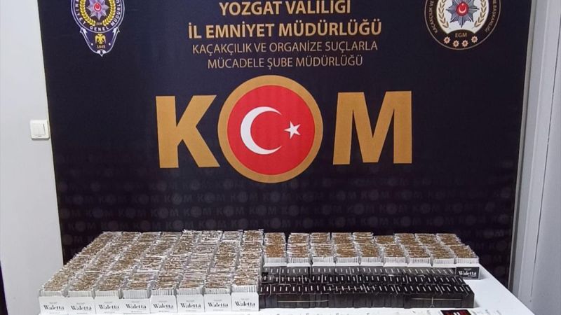 Yozgat Emniyet Müdürlüğü Kaçaklığa Geçit Vermiyor