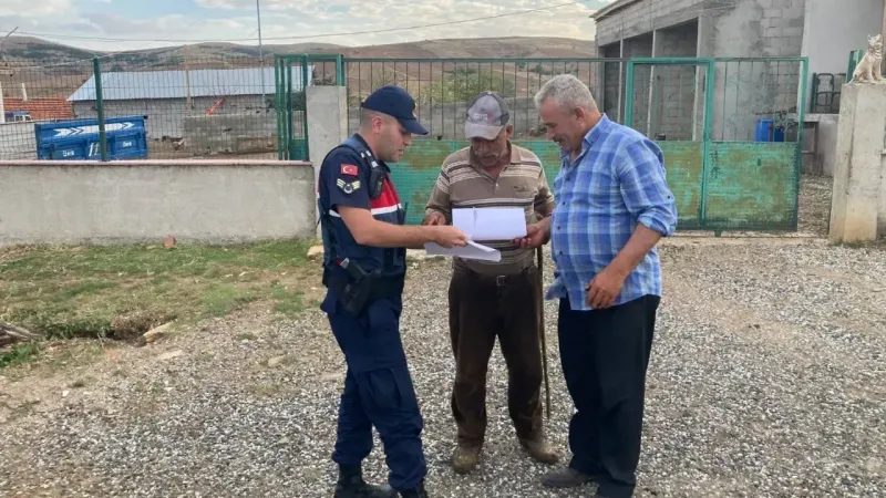 Yozgat Jandarması Anız Yangınlarına Karşı Harekete Geçti!