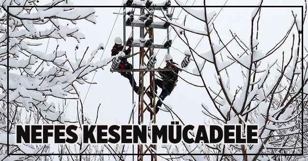 Enerji Timlerinin nefes kesen ‘kar ve karanlıkla’ mücadelesi