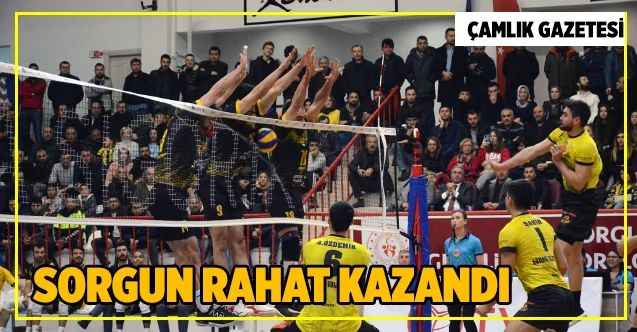 Sorgun Belediyespor rahat kazandı