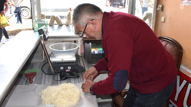 Yozgat Tel Kadayıfına rakip Ankara Tel Kadayıfı