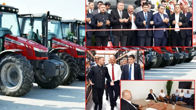 Yozgatlı Aile, Türkiye'nin en büyüğünü Kırşehir'e kurdu: traktör sevdası artık daha modern mağazalarda yaşanacak!