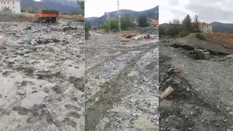 Çekerek Çandır Köyü'nde Şiddetli Dolu ve Yağmur Köyü Felç Etti: Acil Yardım Çağrısında Bulunuldu