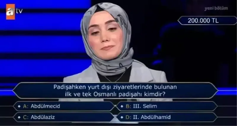 Padişahken yurt dışı ziyaretlerinde bulunan ilk ve tek Osmanlı padişahı kimdir?