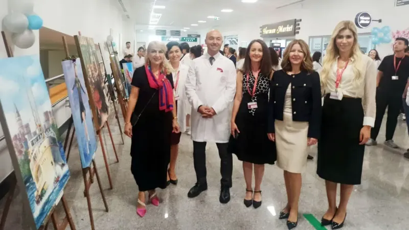 Bilkent Şehir Hastanesi Fizik Tedavi ve Rehabilitasyon Hastanesi'nde Sanatsal Kutlama! Küçük adımların büyük sanatçıları...