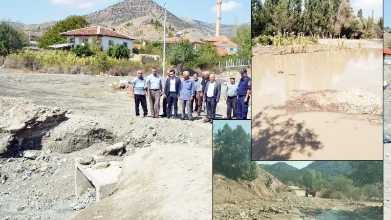 Çekerek’te dereler dar geliyor! Felaketi yaşayan Çandır Köyü’nde içme suyu da kesildi