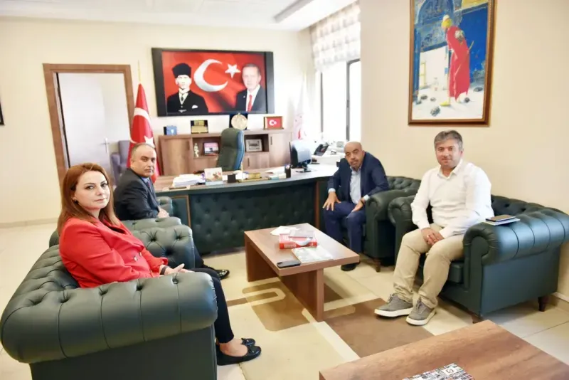 Gimat Grubu Yönetim Kurulu Başkanı Zafer Özışık’tan Yozgat Aile ve Sosyal Politikalar İl Müdürünü ziyaret etti