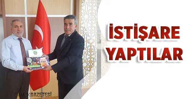 İstişare yaptılar
