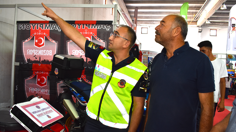 Yozgat Tarım Fuarı’nda Jandarma'dan Hayati Bilgilendirme