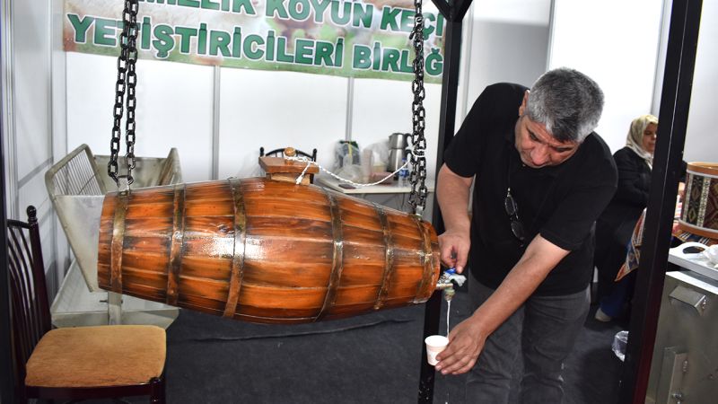 Yozgat Gıda Fuarında Keçi Peyniri ve Yayık Ayranı Rüzgarı