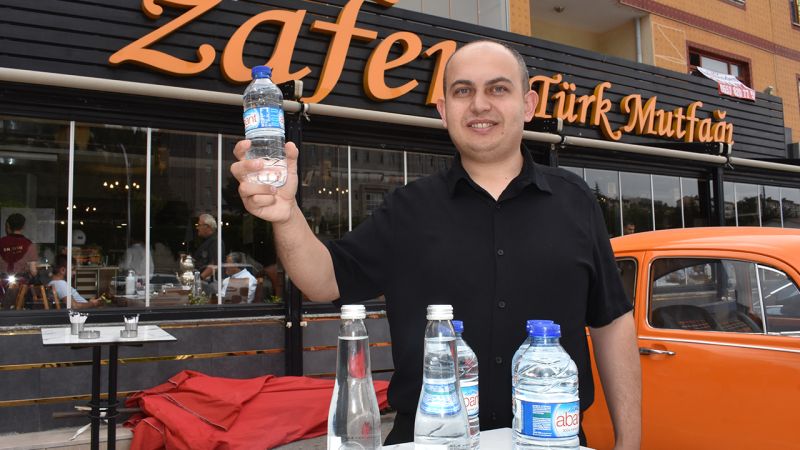 Zafer Türk Mutfağı'ndan Su Fiyatlarına İndirim Kampanyası