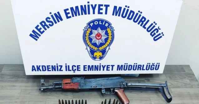 Mersin’de bir evde uzun namlulu silah ele geçirildi