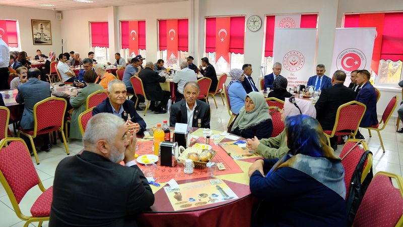 Gaziler Günü Yozgat’ta Onur Yemeğiyle Kutlandı