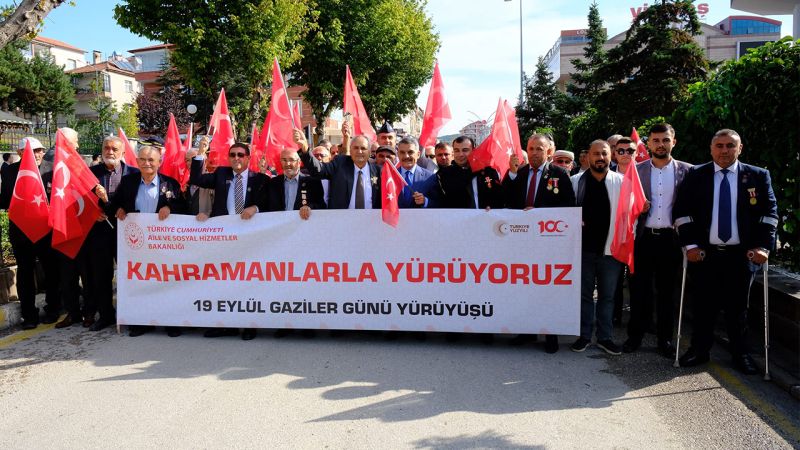 Yozgat'ta 19 Eylül Gaziler Günü Coşkuyla Kutlandı