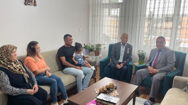 Yozgat İl Millî Eğitim Müdürü İsmail Altınkaynak’tan Gaziler Günü Ziyareti