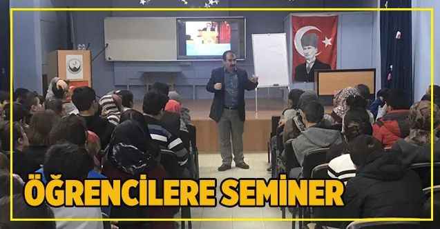 Öğrencilere seminer