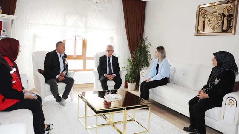 Başkan Arslan’dan Gazilere Vefa Dolu Mesaj!