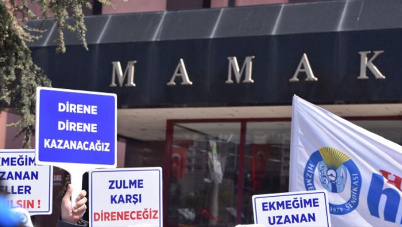 Mamak'ta işçilerden Greve Hayır Cevabı