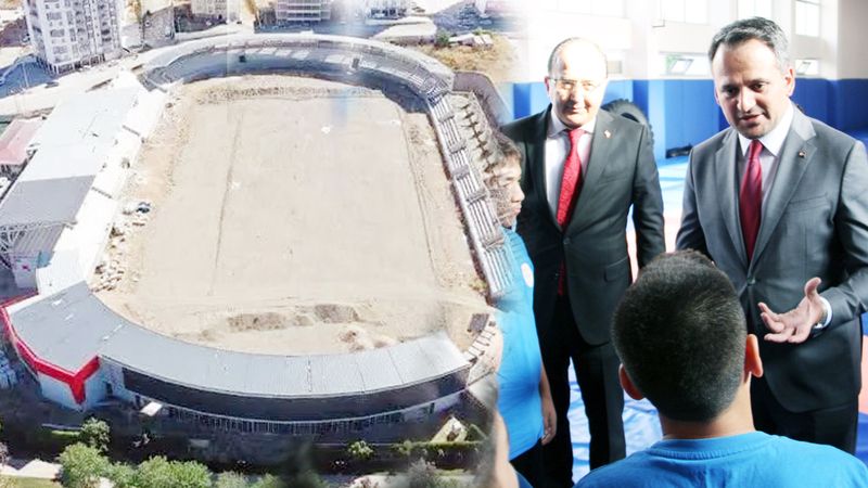 Bakan Yardımcısı Yozgat’a çıkarma yaptı Stadyumu görmedi!