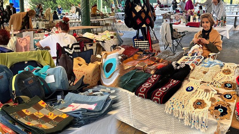 Çankaya'da El Emeği Göz Nuru Pazarda Yerini Aldı