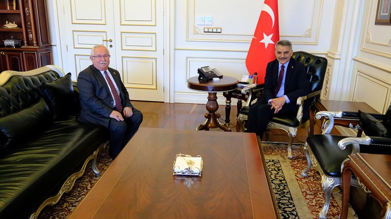 Yozgat İl Genel Meclis Başkanı Ünal Vali Özkan’la Projeleri Değerlendirdi