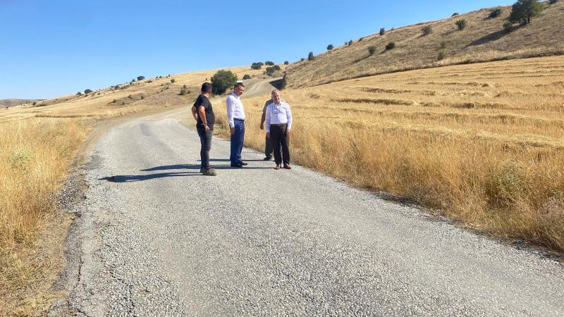 Yozgat Kumluca Köyü asfaltına kavuştu