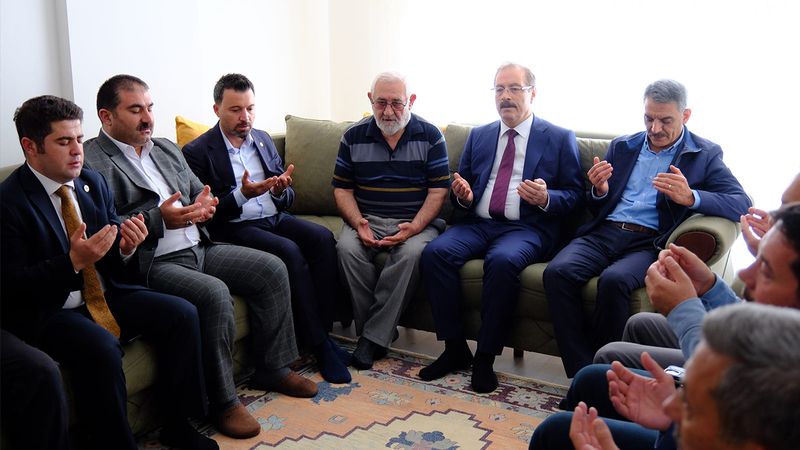 Mehmet Ali Aytekin’in Acı Günü Vali Özkan Destek Oldu!