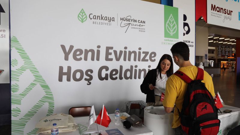 Çankaya Belediyesi'nden Üniversite Öğrencilerine Sıcak Karşılama