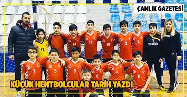 Küçük hentbolcular tarih yazdı