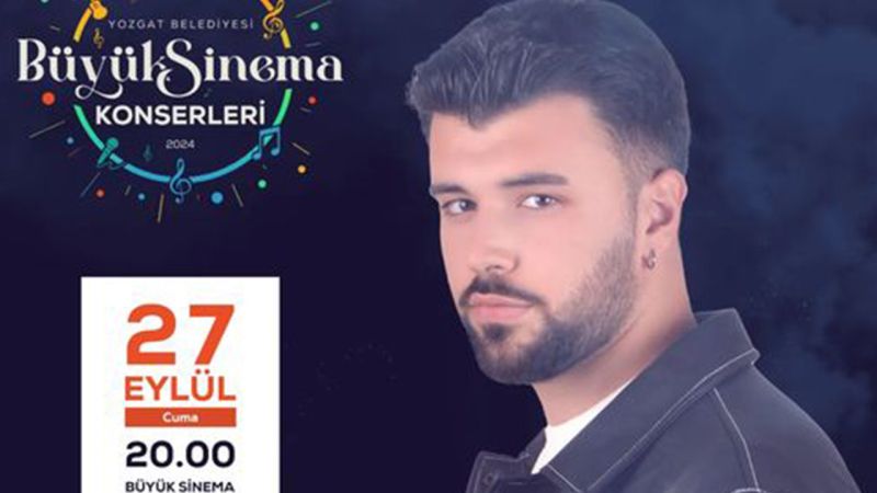 Yozgat Belediyesi'nden Cihat Köseoğlu Konseri