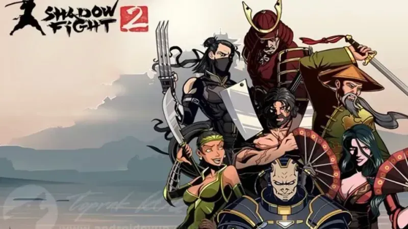 Shadow Fight 2 APK para ve elmas APK indir 2024