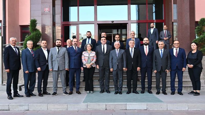 Başkan Şahin’e Hayırlı Olsun Ziyareti