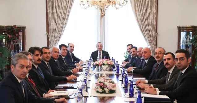 TDBB Başkanı Altay, Bakan Çavuşoğlu’nu ziyaret etti