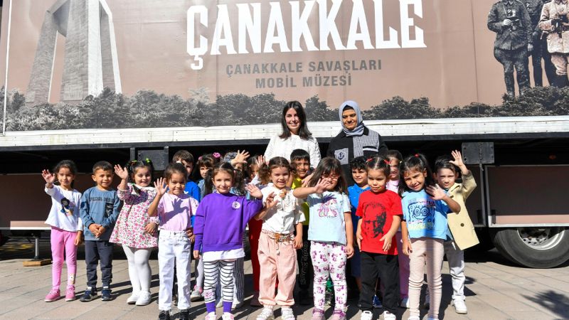 Çanakkale Savaşları Mobil Müzesi Altındağ’da Ziyarete Açıldı