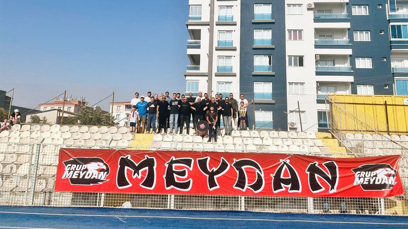 Osmaniye'ye gittiler Takımını yalnız bırakmadı