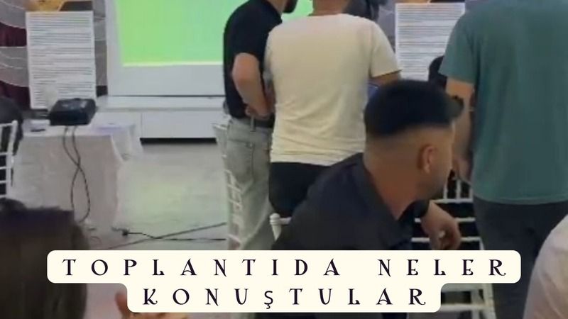 Yozgat’ta Patlayan 'TOST' Toplantısının Görüntülerine Ulaştık!