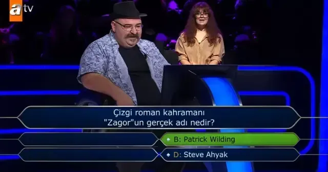 Çizgi roman kahramanı "Zagor"un gerçek adı nedir? Kim Milyoner Olmak İster yeni bölüm soru ve cevapları!