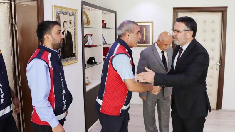 Yerköy’de İtfaiyecilerin Fedakarlığına Başkan Arslan’dan Destek!