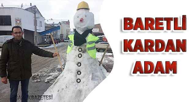 Baretli Kardan adam