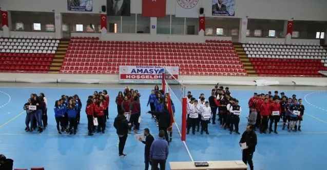 Amasya’da voleybol heyecanı