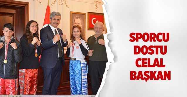Sporcu dostu Celal Başkan