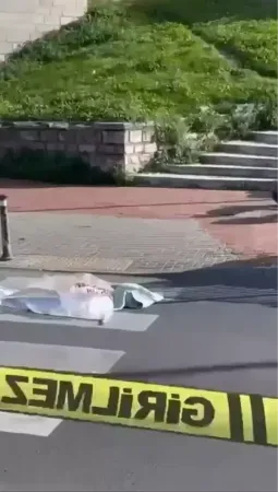 İki kadını katledip kendini surlardan aşağı bıraktı