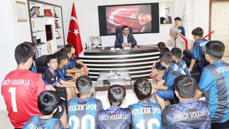 Amatör Spor Haftası’nda Yerköy Volkan Spor’a Başkan Arslan’dan Tam Destek!