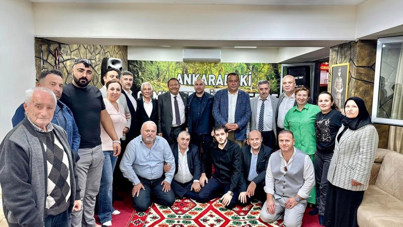 Ankara Milletvekili Adnan Beker, Çamlıdereliler Derneği'nin misafiri oldu