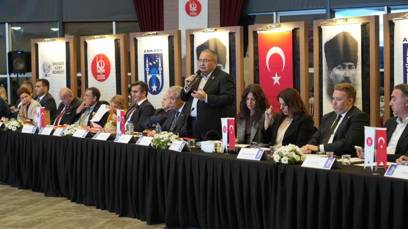 Ankara Kent Konseyi Yürütme Kurulu Toplantısı Keçiören'de Gerçekleştirildi