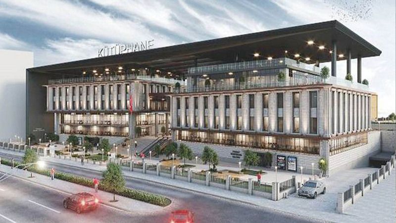 Yozgat Lise Caddesi’nde Yükselen Yeni Halk Kütüphanesi Şehrin Çehresini Değiştiriyor