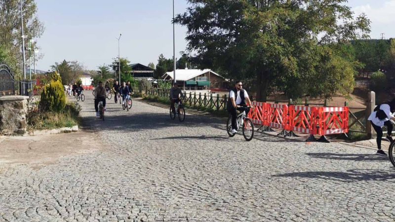 Yozgat Bozok Üniversitesi'nden Doğada Bisiklet Turu