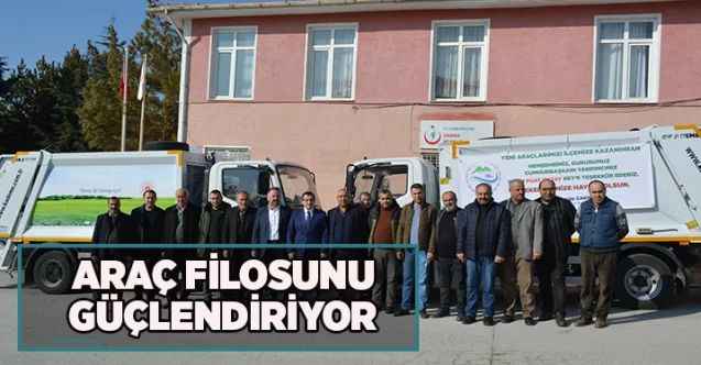 Araç filosunu güçlendiriyor