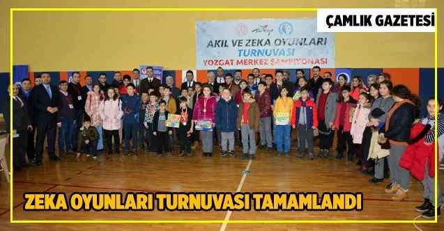 Zeka Oyunları Turnuvası Tamamlandı